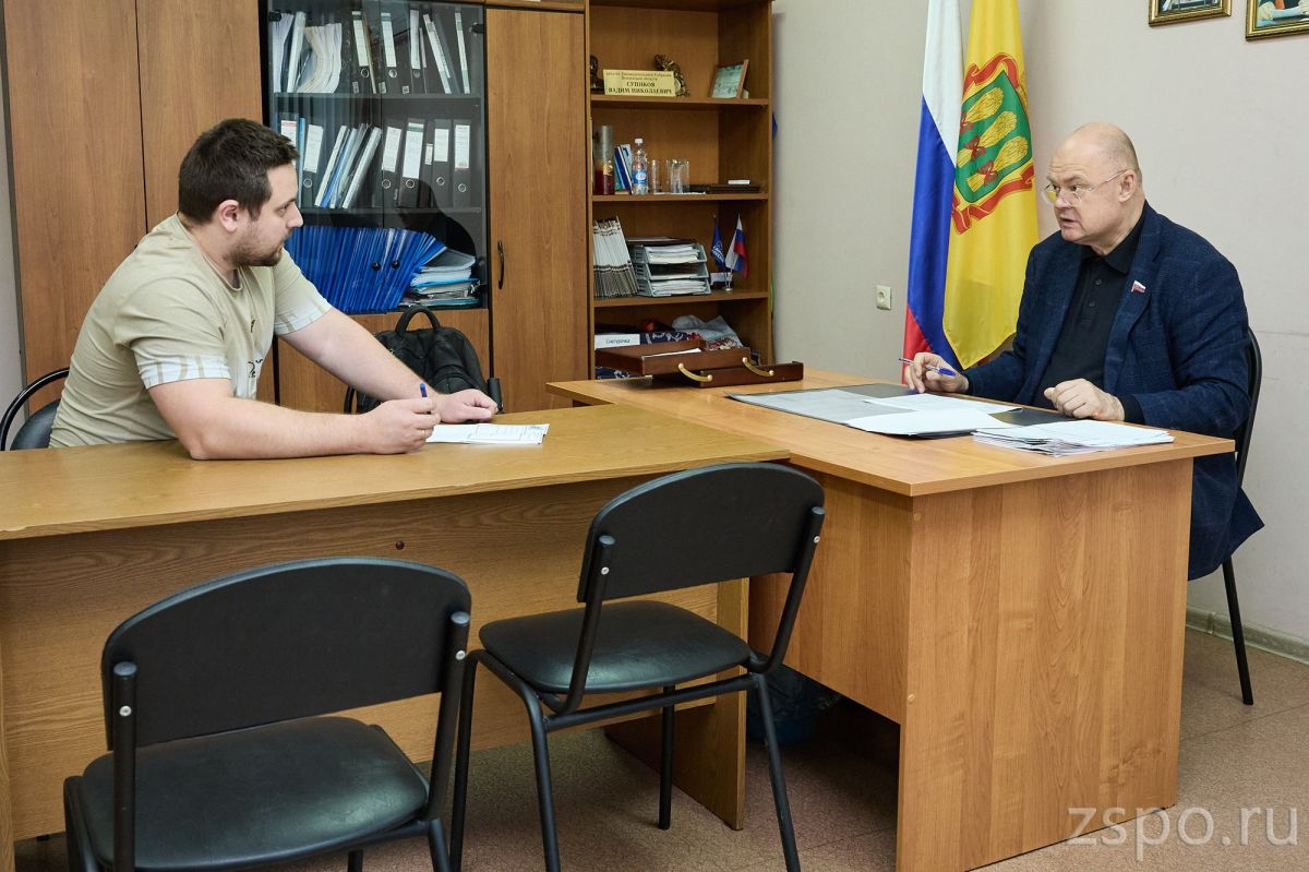 Вадим Супиков принял в работу обращения пензенцев Вадим Супиков принял в работу обращения пензенцев