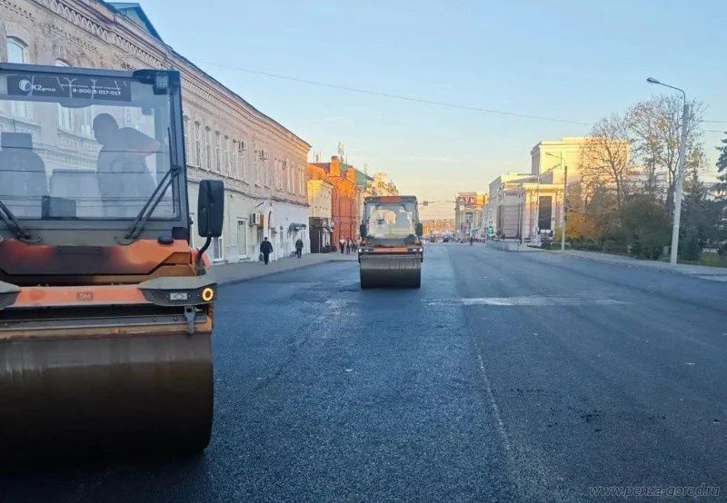 В Пензе отремонтировали 19 км городских магистралей В Пензе отремонтировали 19 км городских магистралей