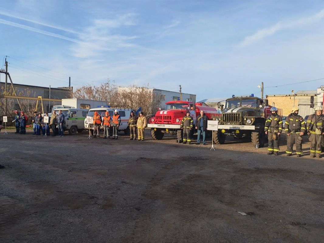 В Бессоновском районе Пензенской области состоялись командноштабные учения (КШУ) с участием органов управления, аварийноспасательных и коммунальных служб