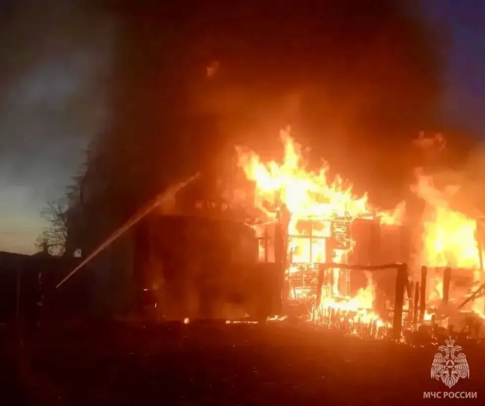Еще один пожар произошел сегодня в Пензенской области